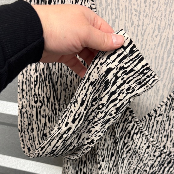 Banana Republic Women’s babydoll midi dress stretch holiday party feminine Sz Sm - Picture 3 of 8